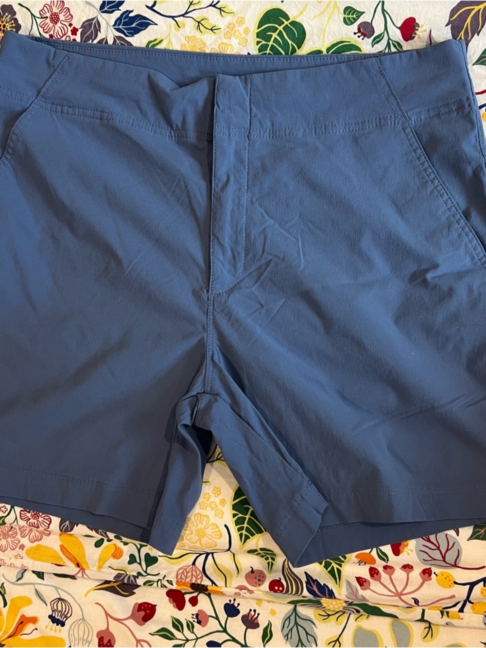 Columbia Blue Women's Athletic Shorts